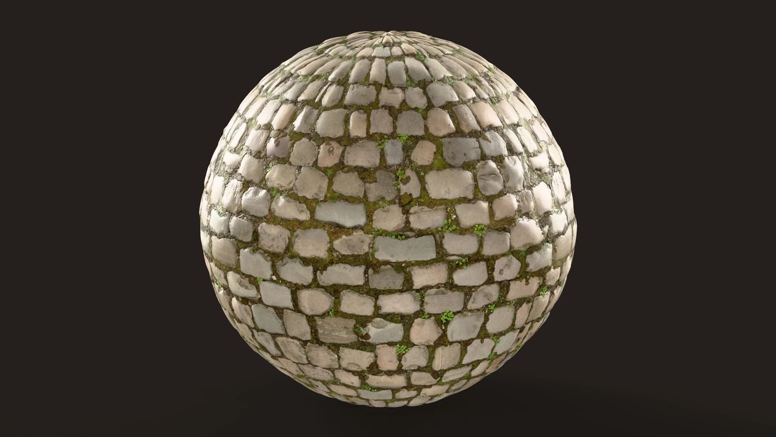 Cobblestone 01: setted paving, tileable in 2K, 4K and 8K — 8K native