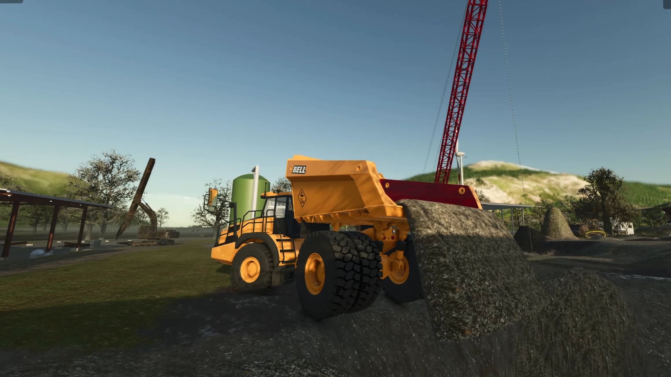 Dig With Anything — Dig With Anything V1: any tipper builds terrain, free with a Download Key