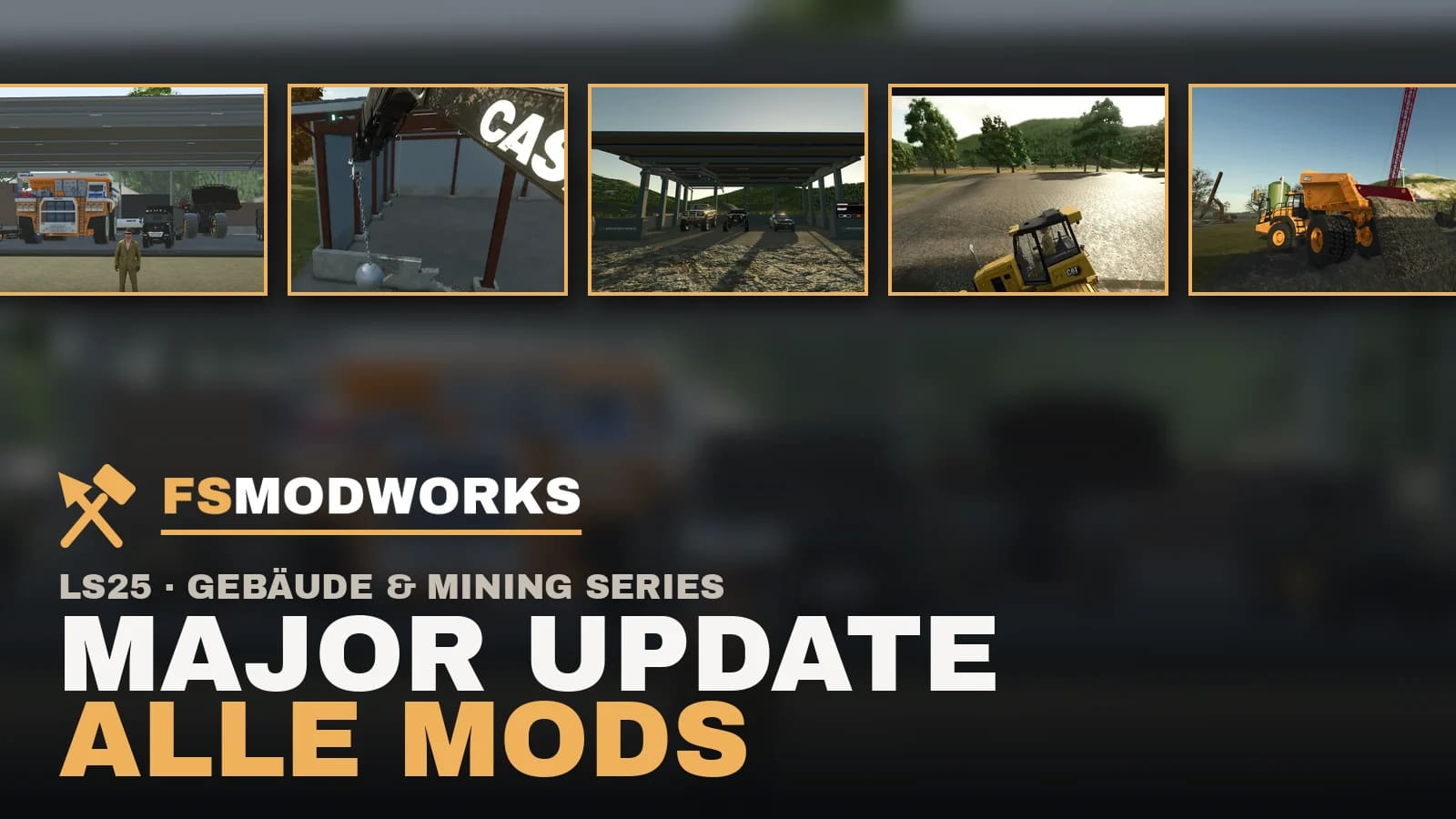 Major Update: 11 Gebäude, Mining Layers, Dig With Anything