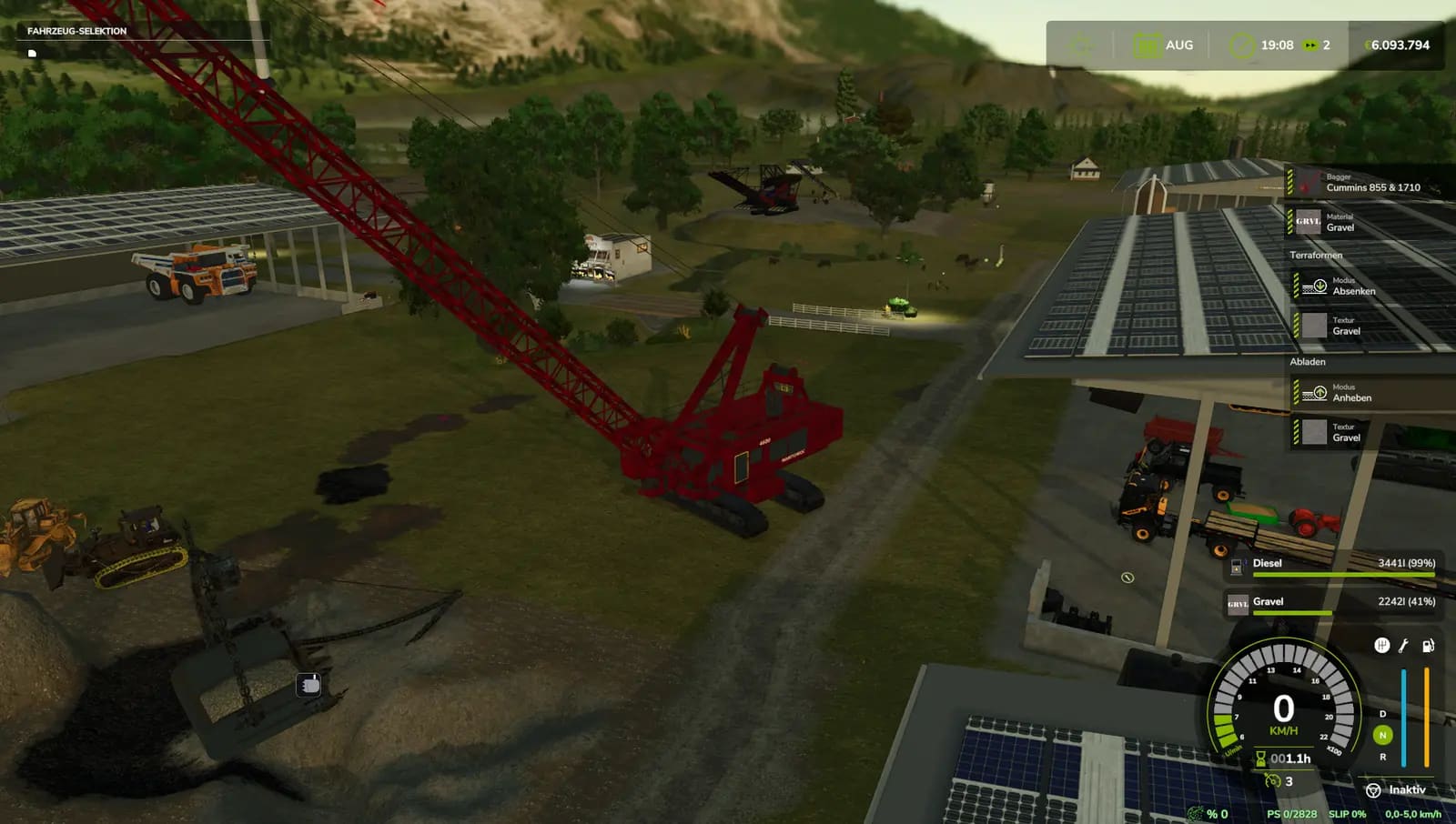 Manitowoc 4600 Dragline — Manitowoc 4600 Dragline — the first prebuild is on Discord